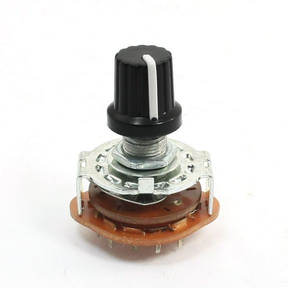 2Pole 6 Position 2 Deck 14 Pin Rotary Switch f Electronic Machine