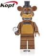 thumbnail image 1 of Five Nights at Freddy's Series Lego Freddy Bonnie Chica Foxy Minifigures Bloques De Construcción Juguetes Para Niños, 1 of 4