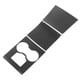 thumbnail image 4 of Cubierta de consola central de 3 uds, Panel portavasos embellecedor de fibra de carbono apto para Tesla modelo 3 2018-2019, 4 of 14