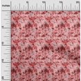 thumbnail image 2 of oneOone Rayon Red Fabric Abstract Floral Sewing Material Print Fabric By The Yard 56 Inch Wide-3rc, 2 of 5