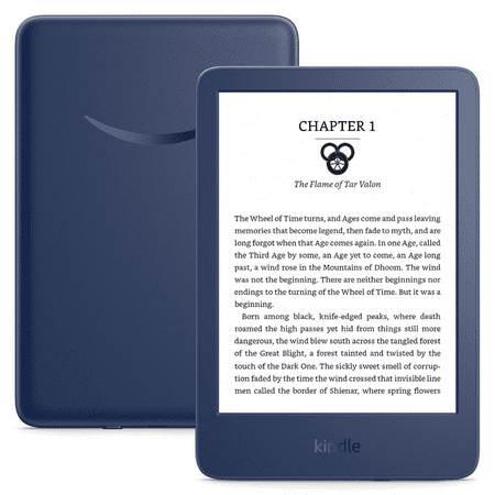 Kindle_ Paper white 16 GB E-Reader 6" 2022 release – The lightest and most compact, with extended battery life, adjustable front light – Denim
