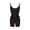 Black, variant on Women's Cotton Lined Tummy Control Bodysuit Shapewear, Seamless Butt Lifting Waist Cincher, Firm Compression Body Shaper, One Piece Slimming Underwear Brief
