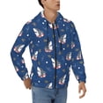 thumbnail image 4 of Zip Up Hoodies for Men - Cartoon Cute Shark Swim Ring Long Sleeve Comfrt Men'S Fashion Hoodies & Sweatshirts, Jackets for Men Hoodies Pullover Clothing Clothes with Pouch, 4 of 5