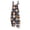 #01Dark Gray, variant on Women Gothic Halloween Suspender Overalls Witch Castle Hand Print Loose Linen Blend Casual Jumpsuits Purple M