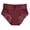 Red, variant on Women's Sexy High Waist Lace Underwear Comfortable Breathable Seamless Thong Panties for Daily Wear & Workout