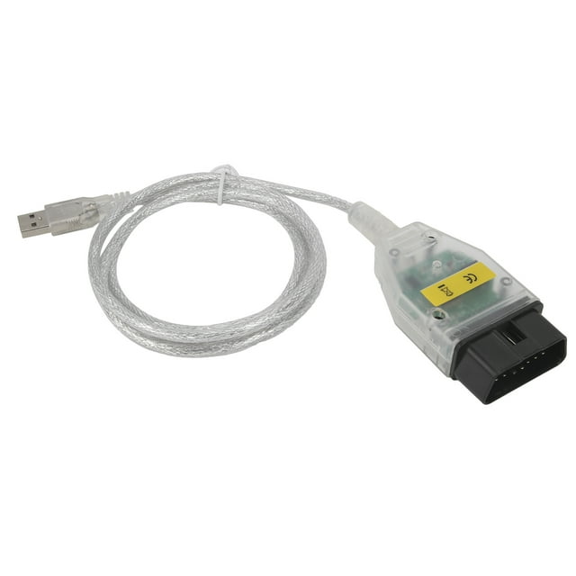 Sonew Auto Diagnosis Tool,Car OBD2 Adapter,INPA Switch OBD2 Adapter Connector Cable with FT232RL Chip Auto Diagnosis Tool White Shell Green Board for E Series
