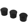 thumbnail image 3 of Goma Muebles Muleta Pies Taburete Silla Pierna Punta Almohadilla 24Pcs Negro, 3 of 9
