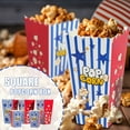 thumbnail image 6 of Verdelife 7.8in Popcorn Boxes Striped Stars Popcorn Bucket Large Containers for Movie Night Supplies 36Pcs, 6 of 8