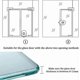 thumbnail image 3 of Botao Stainless Steel Glass Door Lock Floor Latch Lock Bolt Ground Lock For Bathroom Toilet Shop Glass Doors1pc, 3 of 5