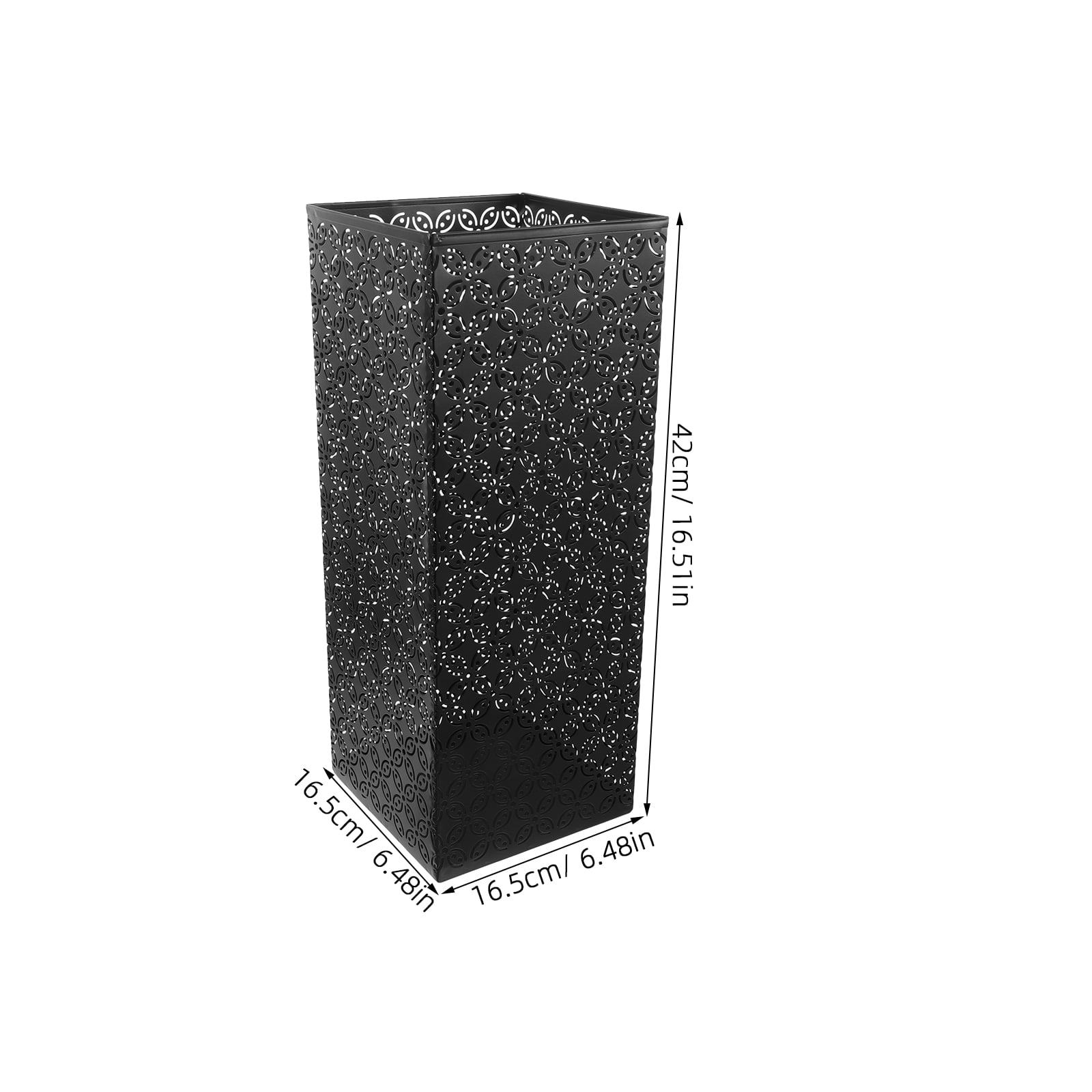 Umbrella Storage Bucket Sponge Holder Umbrellas for Rain Household Bracket Office Black