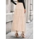thumbnail image 5 of Falda larga de tul PRETTYGARDEN para mujer, moda de otoño 2025, 5 of 8