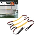 thumbnail image 1 of Boat Rope Ladder,  Load Bearing Extension Rope Ladder Nylon Anti Slip 3 Step Lightweight Durable Detachable  for Motorboat, 1 of 7