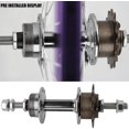 thumbnail image 4 of Bike Rear Wheel Hub, Universal Bicycle 36 Holes Rear Wheel Hub, with Screw End Nutted Axle Design, MTB Metal Disc Rear, 4 of 5