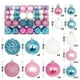 thumbnail image 1 of Hot6sl Liquidación de Ahorros de Verano 100 Bolas Navideñas de Color, 3-6 Cm, Bolas de Esqueleto Mate, Juego de Decoraciones Navideñas, 1 of 6