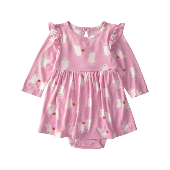 Carter's Child of Mine Baby Girl ComfySoft Dress, Sizes Preemie-12 Months