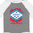 thumbnail image 4 of Inktastic Graffiti Arkansas State Flag Boys or Girls Long Sleeve Baby Bodysuit, 4 of 5