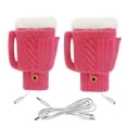 thumbnail image 1 of TIELUTT Winter Heating Warm Gloves Usb Gloves Mobile Power Computer Heating Gloves Work Out Stool Weight Benches Foot Exercise Foot While Sitting for Seniors Workout Stuff for Men, 1 of 7