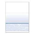 thumbnail image 4 of DocuGard Standard Security Check, 11 Features, 8.5 x 11, Blue Marble Bottom, 500/Ream, 4 of 10