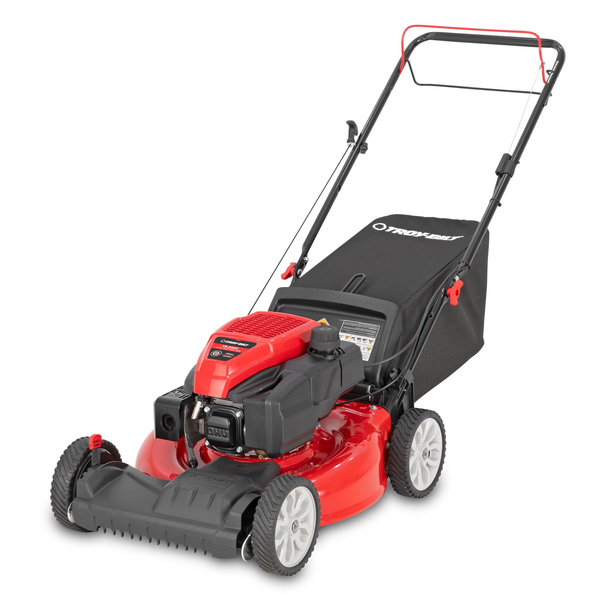 Open Box Troy-Bilt 163cc Gas Powered 21" Front-Wheel Drive Walk-Behind Mower, TB200