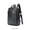 Black, variant on Men's Leather Backpack Multi-functional Large Capacity Portable,Black