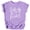 Purple Shirt, variant on Five Floral 5th Birthday Shirt for Toddler Girls Fifth Birthday Outfit White on Peach Shirt Youth Small