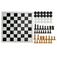 thumbnail image 1 of Juego de Damas de Ajedrez, Plástico 2 en 1 Ajedrez Internacional Ajedrez Internacional Probado Profesionalmente, 1 of 8