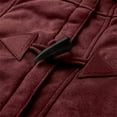thumbnail image 6 of SHTXOZHI Women's Fleece Lined Coats Winter Warm Hooded Jackets Thick Outerwear with Pockets, 6 of 7