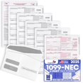 thumbnail image 1 of Kit de formularios fiscales Dutymark 1099-NEC 2025 de 4 partes, paquete de 50, 1 of 9