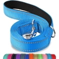 thumbnail image 1 of Jinswick Reflective Dog Leash Dog Training Leash Nylon Braided 4ft 5ft 6ft Heavy Duty with D for Large and Medium Dogs Comfortable for Running Training, 1 of 20