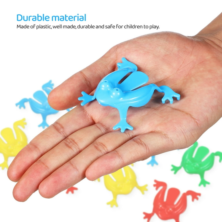 16 Pcs Jumping Frogs Novelty Frog Jump Toys Assorted Colors Animal Toys Party Favors Walmart