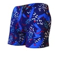 thumbnail image 2 of RKSTN Men'S Quick-Drying Double-Layer Inner Drawstring Low-Waist Boxer Swimming Trunks Panties Blue, 2 of 5