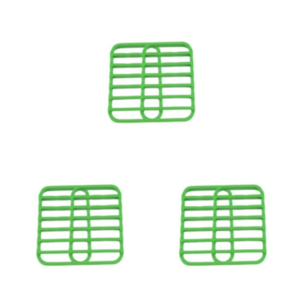 Rejilla para asar Injueey apta para horno y lavavajillas color verde
