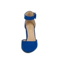 thumbnail image 2 of Zapatos DREAM PAIRS Angela Tacones de Gamuza Azul Real Talle 8.5, 2 of 7
