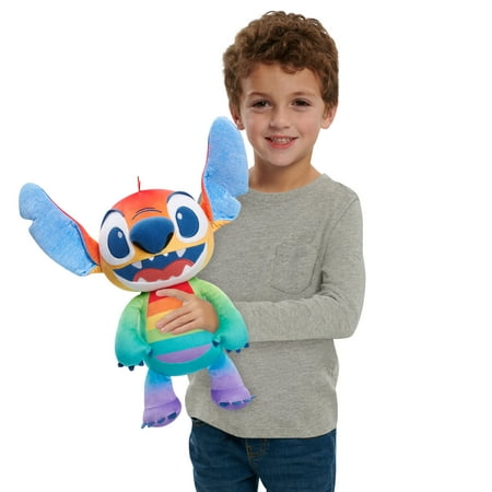 Disney Pride Large Plush – Stitch, Kids Toys for Ages 2 up