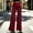 Wine, variant on DuoJiaJ Womens Dress Pants, High Waist Straight Leg Business Trousers Beige L