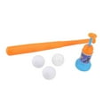 thumbnail image 4 of Spptty Machine de Lancer de Baseball pour Enfants 3 Balles Batte de Baseball Type Presse Jouet de Lancer de Baseball pour Extérieur, Jouet de Lancer de Baseball pour Enfants, 4 of 8