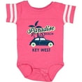 thumbnail image 3 of Inktastic Paradise Beach in Key West with Palm Trees and Car Boys or Girls Baby Bodysuit, 3 of 5