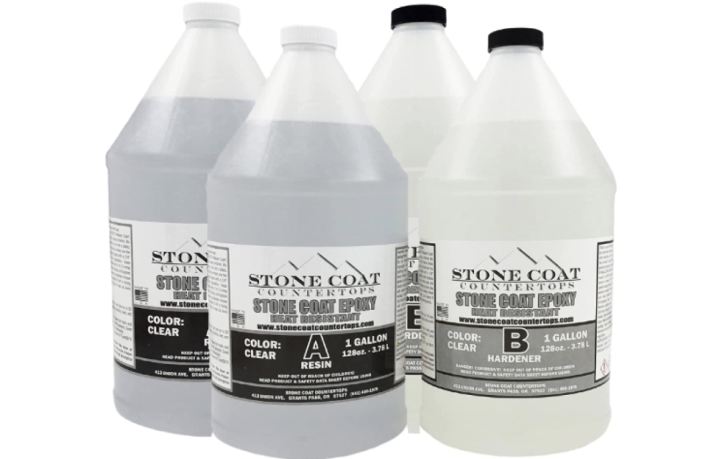 Stone Coat Countertops (4 Gallon) Epoxy Resin Kit for DIY Projects ...