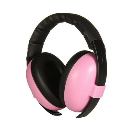 

Baby Infant Hearing Protection Earmuff Noise Reduction Ear Muffs for 0-24 Months Baby (Pink)