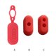 thumbnail image 5 of Toystoory 4/5 Uds nueva cubierta de puerto de carga de goma tapón de puerto de carga a prueba de polvo para piezas M365 accesorios de monopatín Bicicletas eléctricas M 1 agujero 4 piezas, 5 of 6