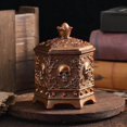 thumbnail image 2 of tredstone Skull Jewelry Box Halloween Storage Organizer Earrings Keepsake Box, 2 of 9