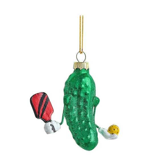 Dsscvnef 3D Pickle Decorations Christmas Tree Pendants 3D Christmas Tree Pendant Decoration Christmas Car Pendants Pickle Decorations Stained Glass Birds Small Decorations
