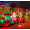 Gold, variant on Yexmas 10ft Christmas Inflatable Santa Claus On Sleigh With 3 Reindeer Outdoor Lights Decor for Holiday Decor,Xmas Party,Yard,Garden and Lawn