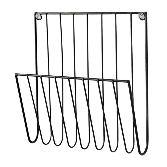 Hanging Wall File Holder Magazine Rack Home Multipurpose Mail Organizer Storage for Papers Letters Magazines Folders 1pc