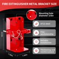 thumbnail image 3 of Soporte de pared para extintor de incendios TOGJNDLL Heavy Duty, 3 of 6