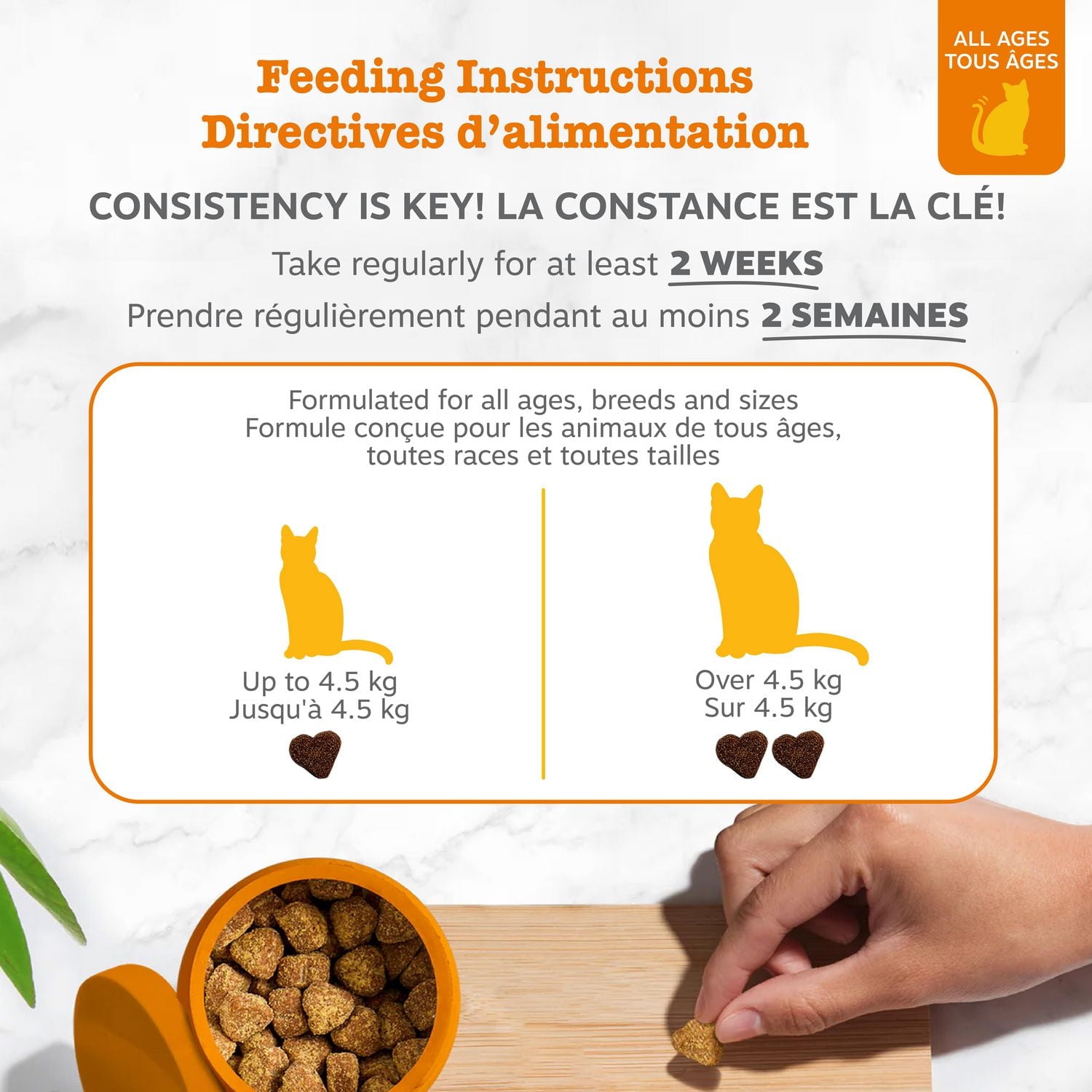 Zesty Paws Hairball Chews Bacon Flavour Digestive Supplement Soft Chews Cat Supplement