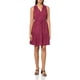 thumbnail image 1 of Vestido GAP sin mangas con cuello en V y abertura, estampado floral negro, talla XL, 1 of 3