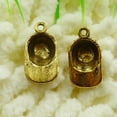 thumbnail image 4 of HOOUN 180 Pcs Antique Gold Plated Peaked Cap Charms 19X10MM S153 DIY Jewelry Making, 4 of 4