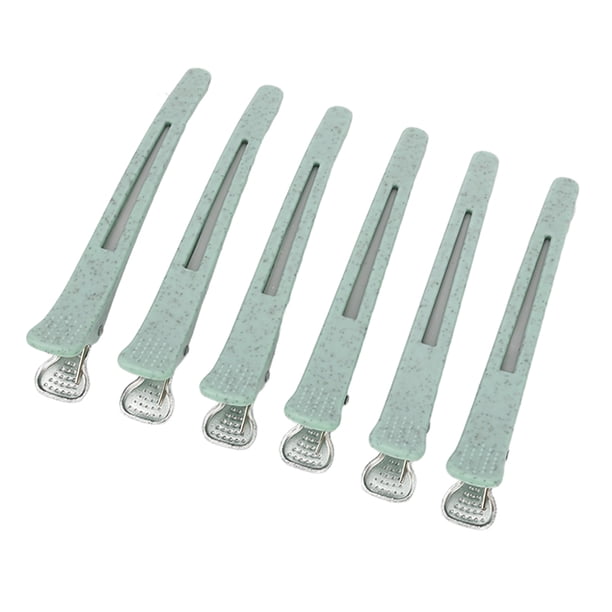 Pinza Para El Cabello Para Seccionar, Clip De Pico De Pato, Agarre Firme, 6 Piezas, Herramienta De Peinado Segura, Portátil Para El Hogar Para Mujeres Y Niñas