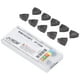 thumbnail image 3 of 10Pcs Carbide Turning Inserts CNC Lathe Insert for Indexable Turning Tool Holder Replacement WCMX040208FX, 3 of 5